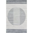 thumbnail image 1 of Nourison Astra Machine Washable Geometric Ivory Blue 2'2" x 4' Area Rug (2x4), 1 of 8