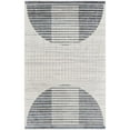 thumbnail image 1 of Nourison Astra Machine Washable Geometric Ivory Blue 4' x 6' Area Rug (4x6), 1 of 8