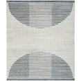thumbnail image 1 of Nourison Astra Machine Washable Geometric Ivory Blue 9' x 12' Area Rug (9x12), 1 of 9