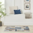 thumbnail image 1 of Nourison Astra Machine Washable Geometric Multicolor 3'3" x 5' Area Rug (3x5), 1 of 8