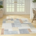 thumbnail image 1 of Nourison Astra Machine Washable Geometric Multicolor 6'7" x 9' Area Rug (7x9), 1 of 9