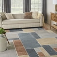 thumbnail image 1 of Nourison Astra Machine Washable Geometric Multicolor 9' x 12' Area Rug (9x12), 1 of 9