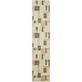 thumbnail image 1 of Nourison Astra Machine Washable Mid-Century Modern Beige Multicolor 2'2" x 8' Area Rug (2x8), 1 of 8
