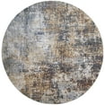 thumbnail image 1 of Nourison Astra Machine Washable Modern Multicolor 5'3" x Round Area Rug (5 Round), 1 of 10