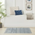 thumbnail image 1 of Nourison Astra Machine Washable Moroccan Blue 4' x 6' Area Rug (4x6), 1 of 8