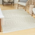 thumbnail image 1 of Nourison Astra Machine Washable Moroccan Ivory 5'3" x 7' Area Rug, (5x7), 1 of 9