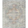 thumbnail image 1 of Nourison Astra Machine Washable Persian Denim Multi 7'10" x 10' Area Rug (8x10), 1 of 11
