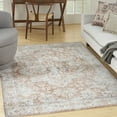 thumbnail image 1 of Nourison Astra Machine Washable Persian Gold/Multicolor 6'7" x 9' Area Rug (7x9), 1 of 9