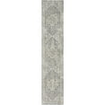 thumbnail image 1 of Nourison Astra Machine Washable Persian Grey/Blue 2'2" x 12' Area Rug (2x12), 1 of 9