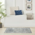 thumbnail image 1 of Nourison Astra Machine Washable Persian Grey/Blue 2'2" x 4' Area Rug (2x4), 1 of 8