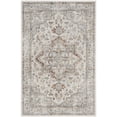 thumbnail image 1 of Nourison Astra Machine Washable 3'3" x 5' Grey Multicolor Vintage Indoor Flatweave Rug, 1 of 9