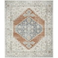 thumbnail image 1 of Nourison Astra Machine Washable Persian Grey/Multi 7'10" x 10' Area Rug (8x10), 1 of 11