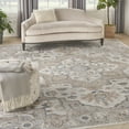 thumbnail image 1 of Nourison Astra Machine Washable Persian Silver Grey 7'10" x 10' Area Rug (8x10), 1 of 9