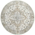 thumbnail image 1 of Nourison Astra Machine Washable Vintage Silver Grey 7'10" x Round Area Rug (8 Round), 1 of 10