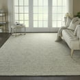 thumbnail image 1 of Nourison Azura Tribal Ivory/Light Blue 8' x 11' Area Rug, (8x11), 1 of 8