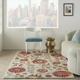 thumbnail image 1 of Nourison Bahari Modern Floral Grey/Multi 5' x 7' Area Rug, (5' x 7'), 1 of 9