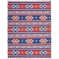 thumbnail image 1 of Nourison Baja BAJ03 Blue/Red/Gray Indoor Area Rug - 8' x 10', 1 of 9