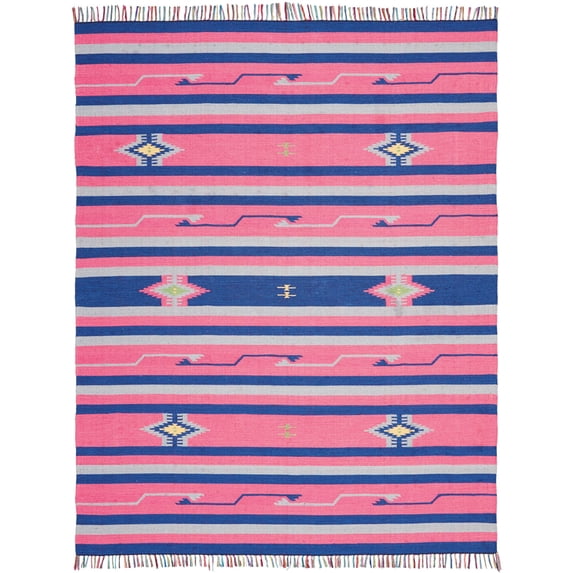 Nourison Baja Pink/Blue Area Rug BAJ01 8'X 10'