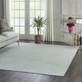 thumbnail image 1 of Nourison Bliss Modern Floral Ivory/Light Blue 7'10" x 9'10" Area Rug, (8' x 10'), 1 of 6