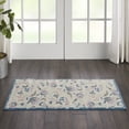 thumbnail image 1 of Nourison Bliss Transitional Floral Ivory/Multicolor 2' x 4' Area Rug, (2' x 4'), 1 of 6