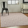 thumbnail image 1 of Nourison Bliss Transitional Moroccan Pink 5'3" x 7'3" Area Rug, (5' x 7'), 1 of 6