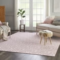 thumbnail image 1 of Nourison Bliss Transitional Moroccan Pink 7'10" x 9'10" Area Rug, (8' x 10'), 1 of 6
