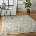 thumbnail image 1 of Nourison Bliss Vintage Farmhouse Grey 5'3" x 7'3" Area Rug, (5' x 7'), 1 of 6
