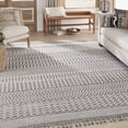 thumbnail image 1 of Nourison Asilah Mocha/Ivory 7'10" x 10'6" Area Rug, Boho, Moroccan, Easy Cleaning, Non Shedding, Bed Room, Living Room, Dining Room, Kitchen, (8' x 10'), 1 of 9