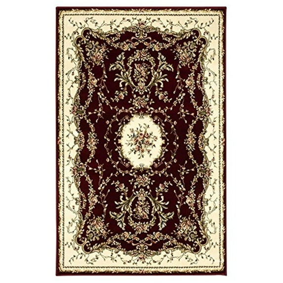 Nourison Bordeaux Burgundy Area Rug