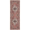 thumbnail image 1 of Nourison Brilliance Machine Washable Bohemian Rust Multicolor 2' x 6' Area Rug, (2x6), 1 of 8
