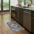 thumbnail image 1 of Nourison Brilliance Machine Washable Persian Teal Blue 2' x 3'9" Area Rug (2x4), 1 of 8