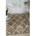 thumbnail image 1 of Nourison Brisbane Trellis Stone 5' x 7' Area Rug, (5x7), 1 of 5
