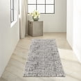 thumbnail image 1 of Nourison CK024 Irradiant Abstract Cream Black 2'3" x 7'6" Area Rug (2x8), 1 of 7