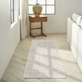 thumbnail image 1 of Nourison CK024 Irradiant Abstract Silver 2'3" x 7'6" Area Rug (2x8), 1 of 7
