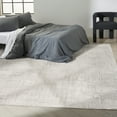 thumbnail image 1 of Nourison CK024 Irradiant Abstract Silver 7'10" x 9'10" Area Rug (8x10), 1 of 7