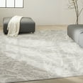 thumbnail image 1 of Nourison CK950 Rush Abstract Grey Ivory 8' x 10' Area Rug (8x10), 1 of 7