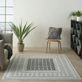 thumbnail image 1 of Nourison Calobra Beach Dark Grey 4' x 6' Area Rug, (4x6), 1 of 10