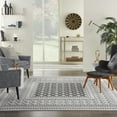 thumbnail image 1 of Nourison Calobra Modern Dark Grey 7'10" x 9'10" Area Rug, (8x10), 1 of 10