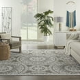 thumbnail image 1 of Nourison Calobra Modern Taupe 8'10" x 11'10" Area Rug, (9x12), 1 of 10