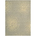 thumbnail image 1 of Nourison Capri Grey CAP2 Floral Machine Woven Area Rug, 1 of 5