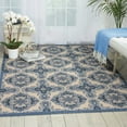 thumbnail image 1 of Nourison Caribbean All-over design Ivory/Blue Area Rug, 1 of 7