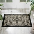 thumbnail image 1 of Nourison Caribbean Indoor/Outdoor Ivory/Charcoal 1'9" x 2'9" Area Rug, (2x3), 1 of 8