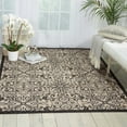 thumbnail image 1 of Nourison Caribbean Indoor/Outdoor Ivory/Charcoal 3'11" x 5'11" Area Rug, (4x6), 1 of 7