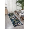 thumbnail image 1 of Nourison Caribbean Indoor/Outdoor Navy 2'3" x 7'6" Area Rug, (2x8), 1 of 7