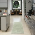 thumbnail image 1 of Nourison Casual 2' x 6' Green Modern Indoor Rug, 1 of 7