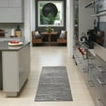 thumbnail image 1 of Nourison Casual 2' x 6' Grey Modern Indoor Rug, 1 of 7
