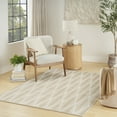thumbnail image 1 of Nourison Casual 3'11" x 5'11" Beige Modern Indoor Rug, 1 of 8