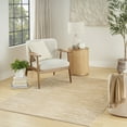 thumbnail image 1 of Nourison Casual 3'11" x 5'11" Taupe Modern Indoor Rug, 1 of 8