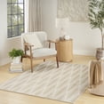 thumbnail image 1 of Nourison Casual 6'7" x 9'2" Beige Modern Indoor Rug, 1 of 8