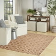 thumbnail image 1 of Nourison Casual 6'7" x 9'2" Copper Modern Indoor Rug, 1 of 8